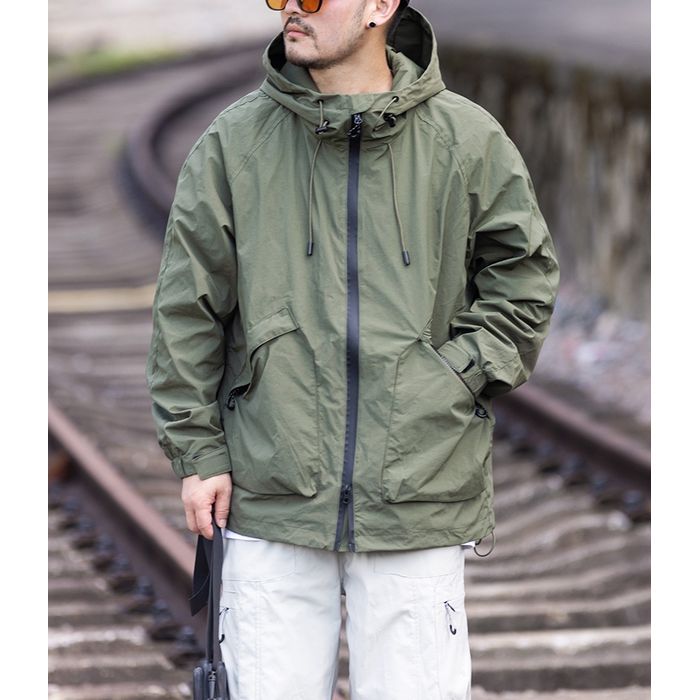 フード付 ジップアップジャケット M10601