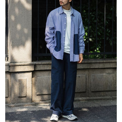 ストライプ柄シャツ　M10368