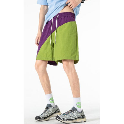 バイカラー ショートパンツ　M10762