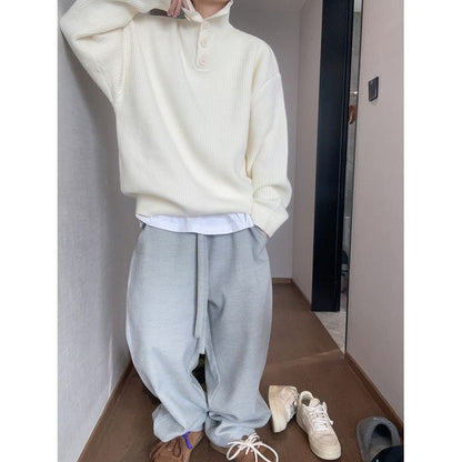ドローストリング ワイドパンツ　M10077