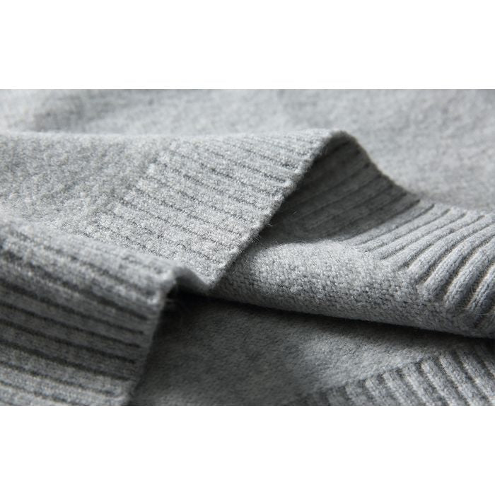 バイカラー クルーネックニット　M10594