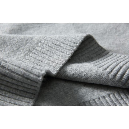 バイカラー クルーネックニット　M10594