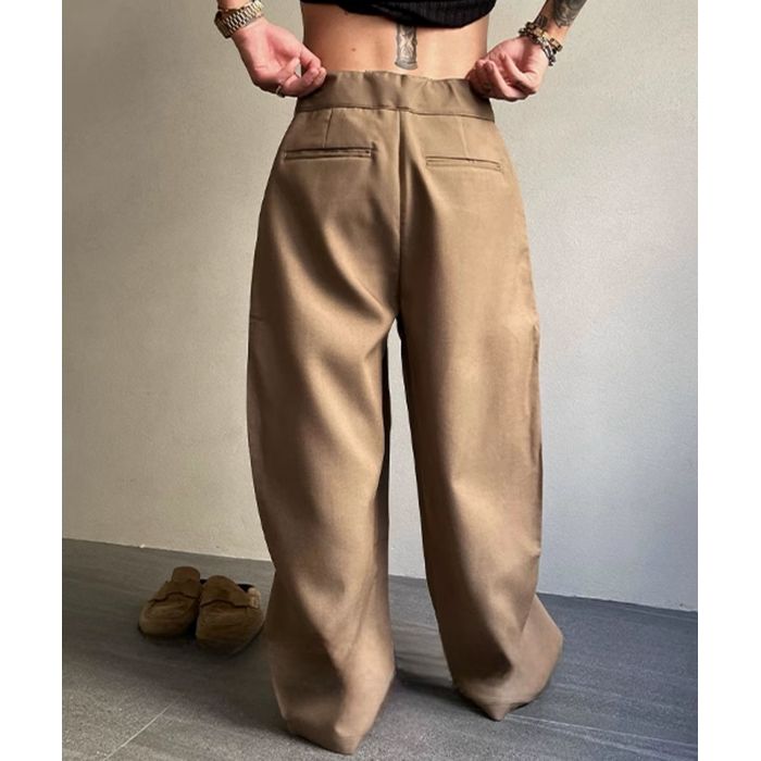 タック入り ワイドパンツ M10410