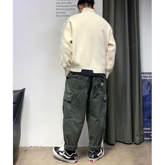 レイヤードデザイン タートルネックニット　M10532