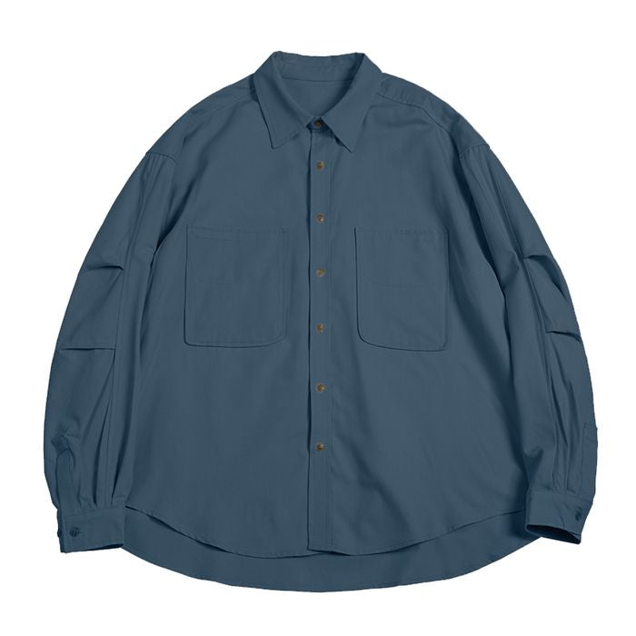 胸ポケット付き 長袖シャツ　M10362