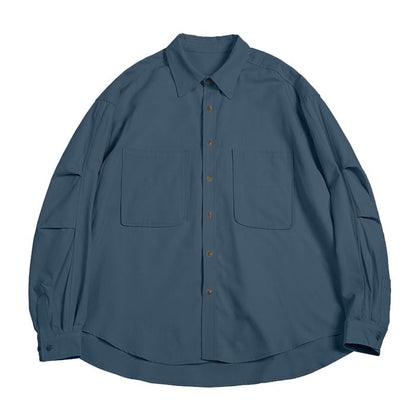 胸ポケット付き 長袖シャツ　M10362