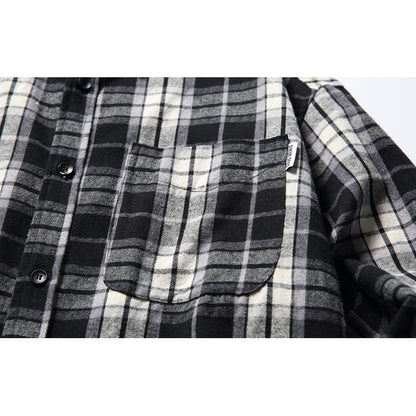 チェック柄シャツ M10597