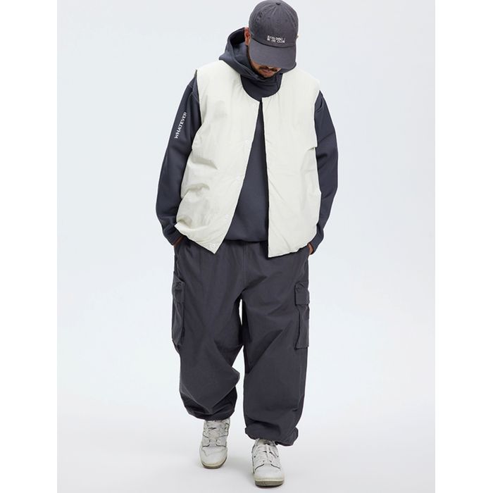 コンシールボタン ダウンベスト M10580