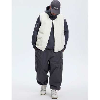 コンシールボタン ダウンベスト M10580