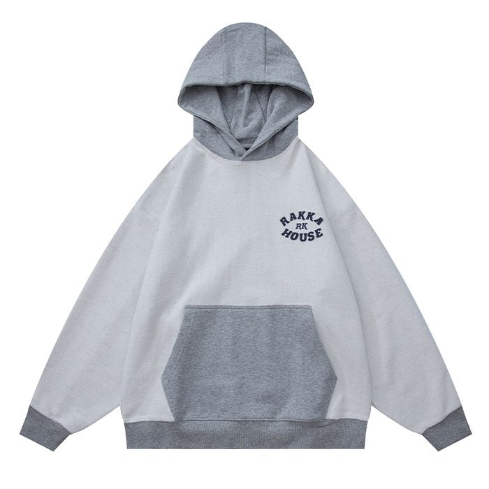 バイカラー プルオーバー フーディ　M10459