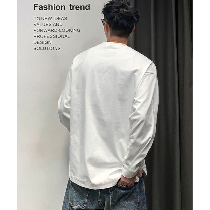 クルーネック 長袖Tシャツ　M10517