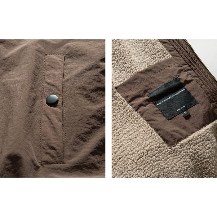 フリース裏地 ジャケット　M10550