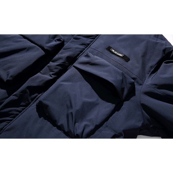 デタッチャブル フード付 ロングコート　M10607