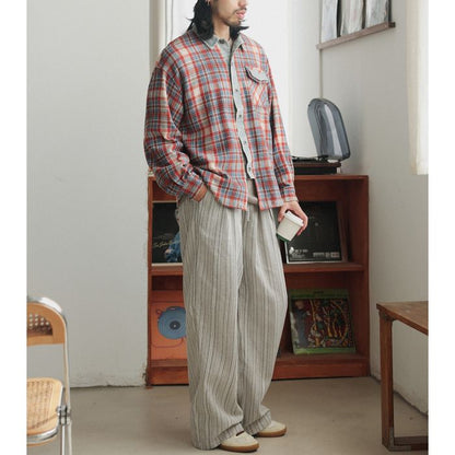 チェック柄 シャツ M10387