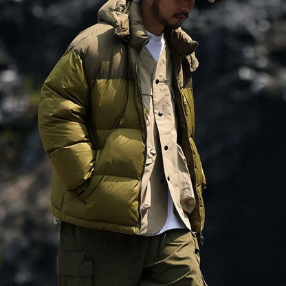 デタッチャブルフード ダウンジャケット　M10563