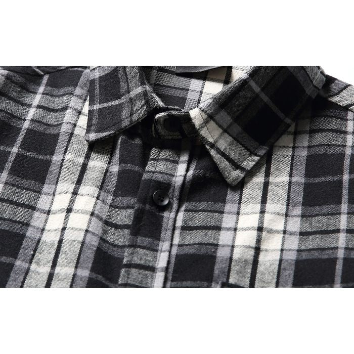 チェック柄シャツ M10597