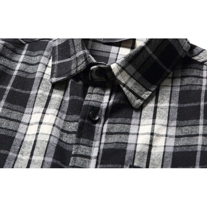 チェック柄シャツ M10597