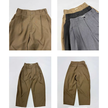 タック入り ワイドパンツ M10410