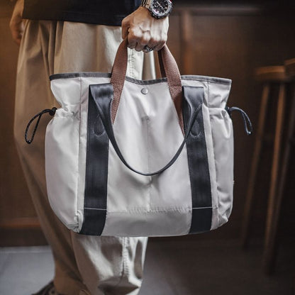 外ポケット付き トートバッグ　M10565