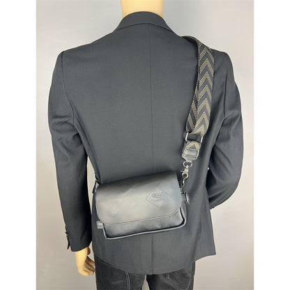 フェイクレザー ショルダーバッグ　M10482