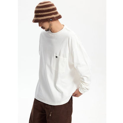 胸ポケット 長袖Tシャツ　M10582