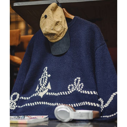 マリンモチーフ ニット　M10554