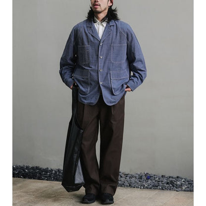 コントラストステッチ シャツ　M10350