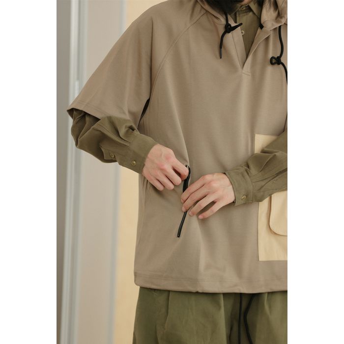 半袖 プルオーバー フーディ　M10379