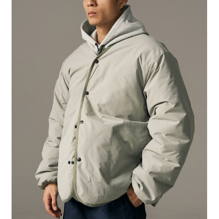 リバーシブル キルティングジャケット ミニショルダーバッグ付　M10626