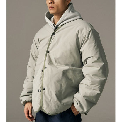 リバーシブル キルティングジャケット ミニショルダーバッグ付　M10626