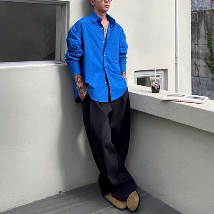 タック入り ワイドパンツ M10410