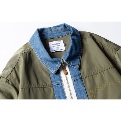 異素材ミックス ジャケット　M10501