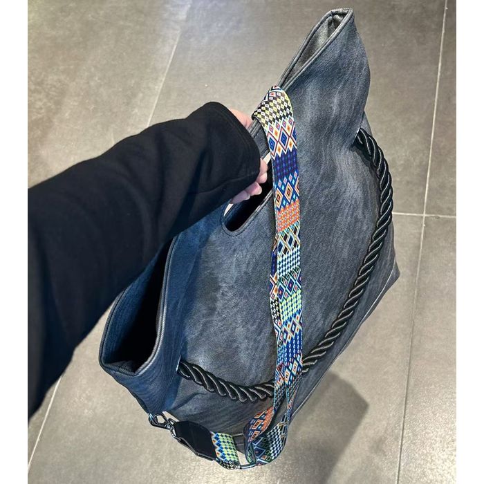 トライバル柄ストラップ 2WAYバッグ　M10548