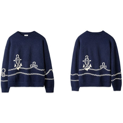 マリンモチーフ ニット　M10554