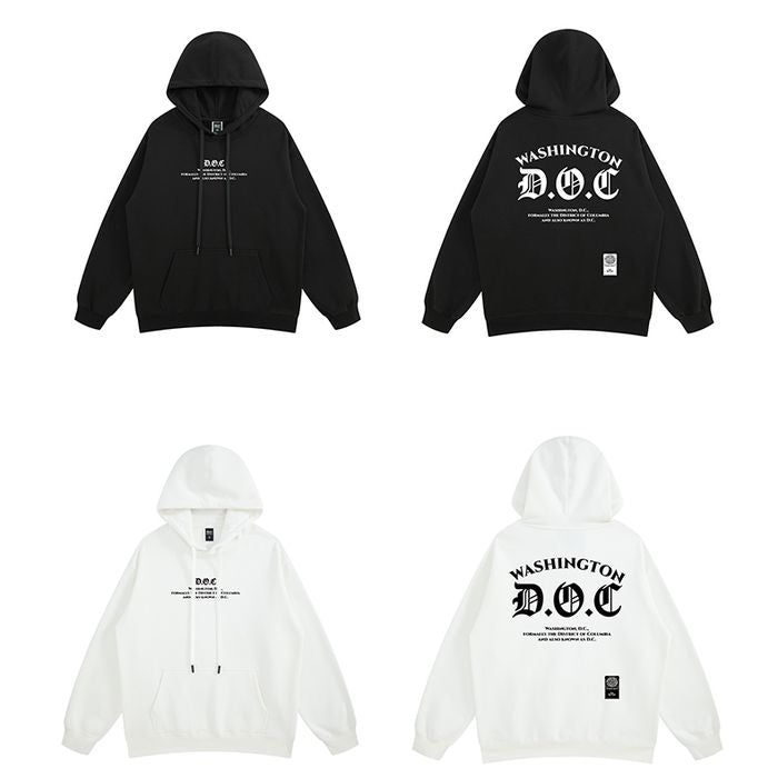 アクセントロゴ オーバーサイズ フーディ　M10489