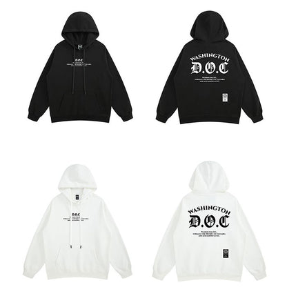 アクセントロゴ オーバーサイズ フーディ　M10489