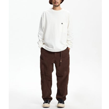 胸ポケット 長袖Tシャツ　M10582