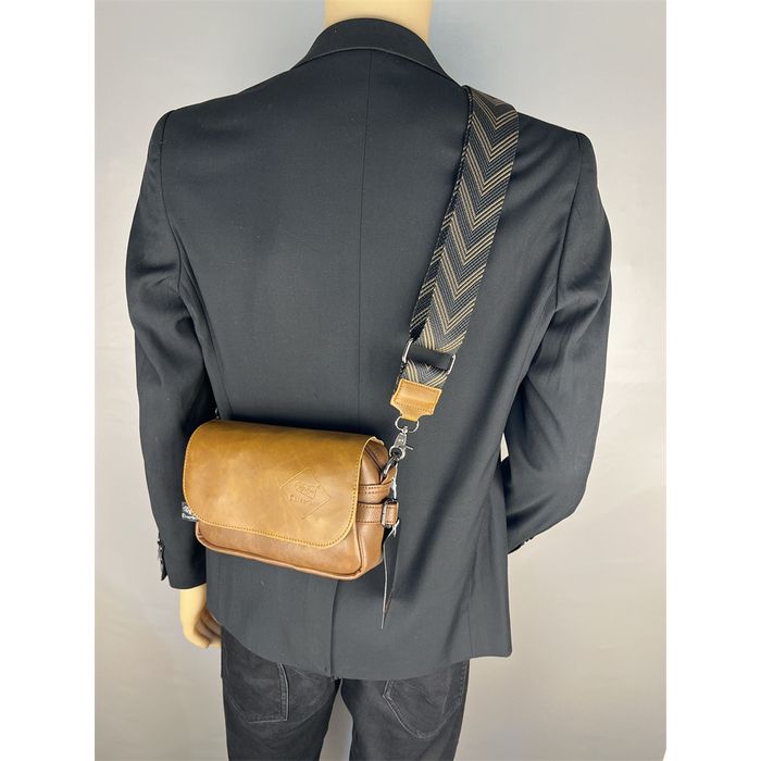 フェイクレザー ショルダーバッグ　M10482