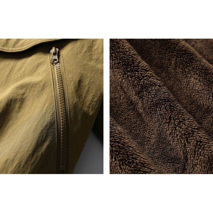 フリース裏地 スタンドカラージャケット M10598