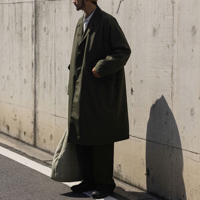 リバーシブル ミドル丈コート　M10342