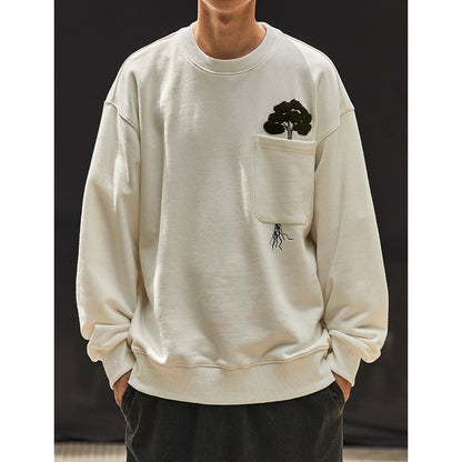ツリー刺繍 スウェット M10595