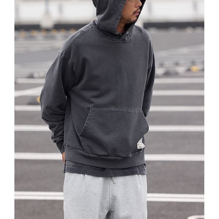 ウォッシュ加工 フーディ　M10414