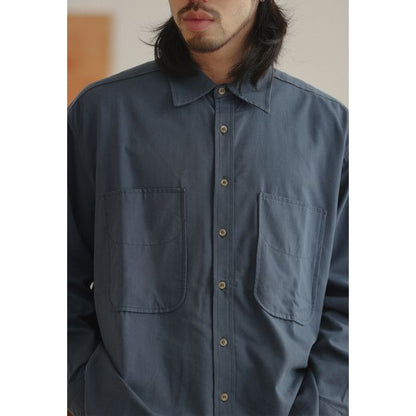 胸ポケット 長袖シャツ　M10378