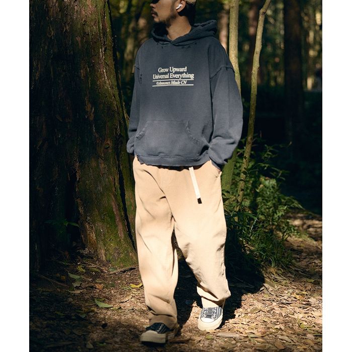 ベルト付き コーデュロイワイドパンツ　M10577