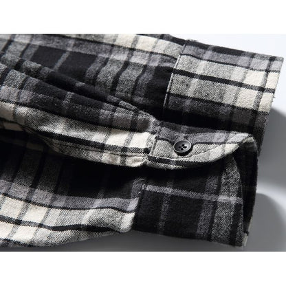 チェック柄シャツ M10597