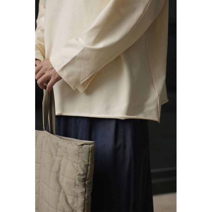 ポケット付 長袖Tシャツ　M10376