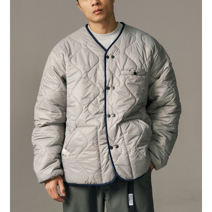 リバーシブル キルティングジャケット ミニショルダーバッグ付　M10626