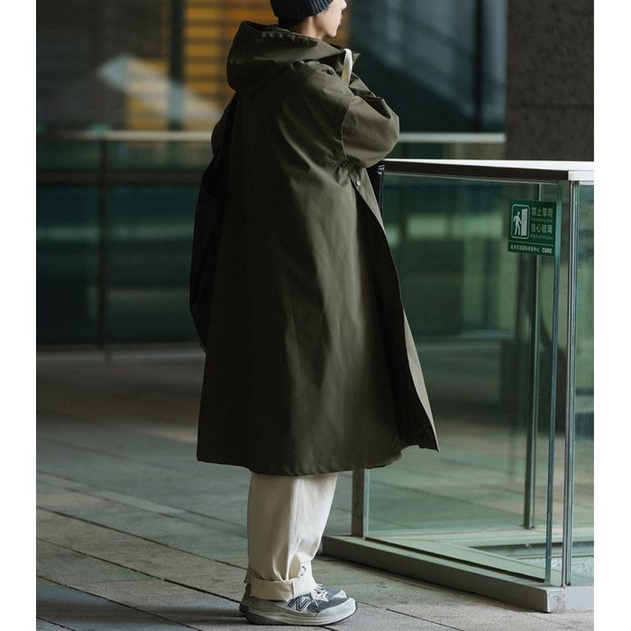 フード付 プルオーバーコート　M10346