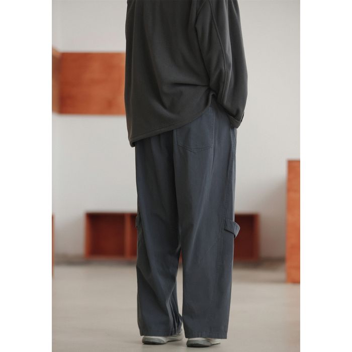 サイドストラップ ワイドパンツ　M10396