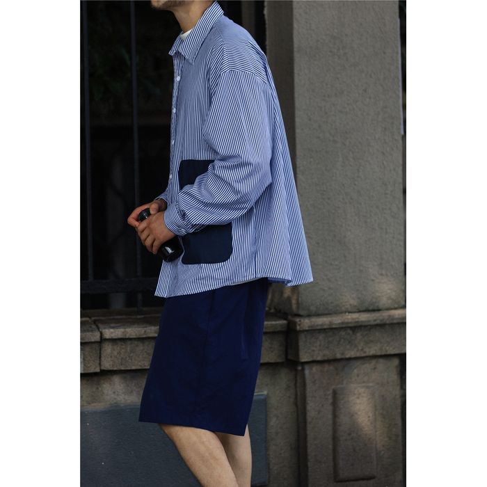 ストライプ柄シャツ　M10368